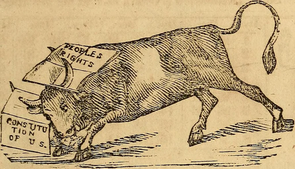 An illustration from New England anti-Masonic almanac for the year of Our Lord 1832, 1831, leaf 68