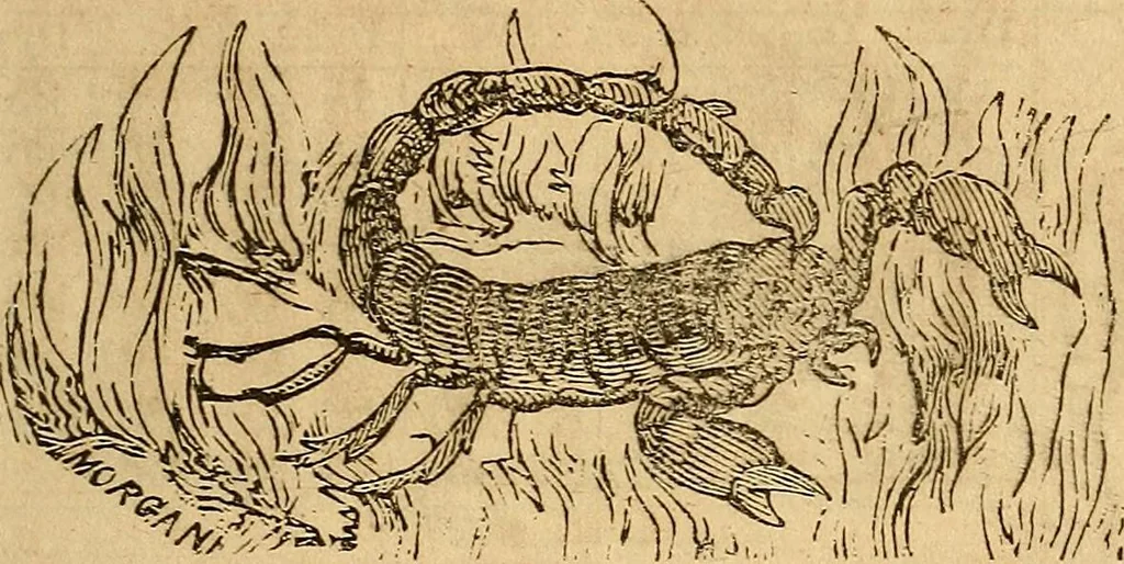 An illustration from New England anti-Masonic almanac for the year of Our Lord 1832, 1831, leaf 80