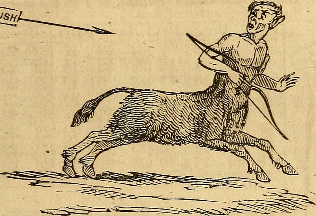 An illustration from New England anti-Masonic almanac for the year of Our Lord 1832, 1831, leaf 82