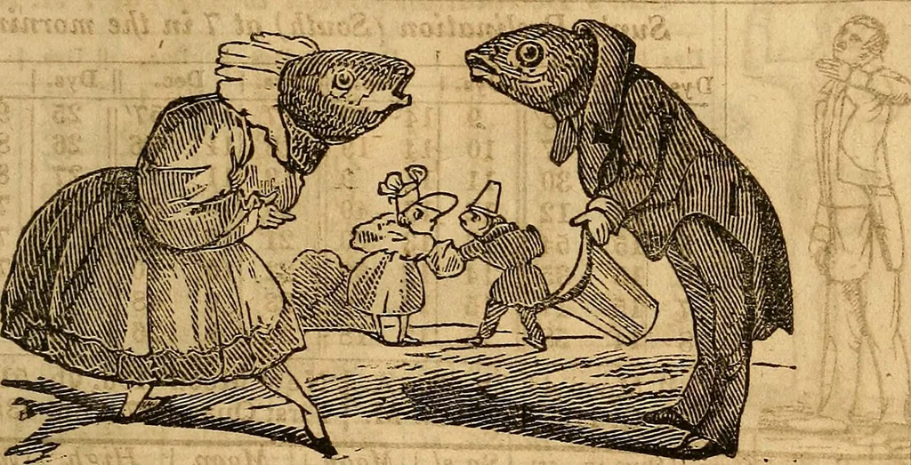 An illustration from New England Anti-Masonic almanac for the year of Our Lord 1833, 1832, leaf 14