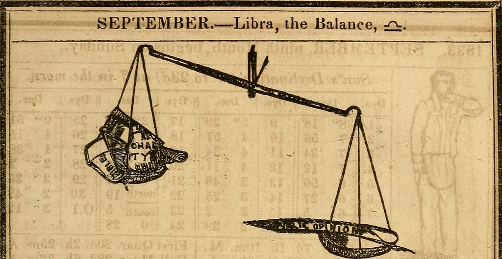 An illustration from New England Anti-Masonic almanac for the year of Our Lord 1833, 1832, leaf 28