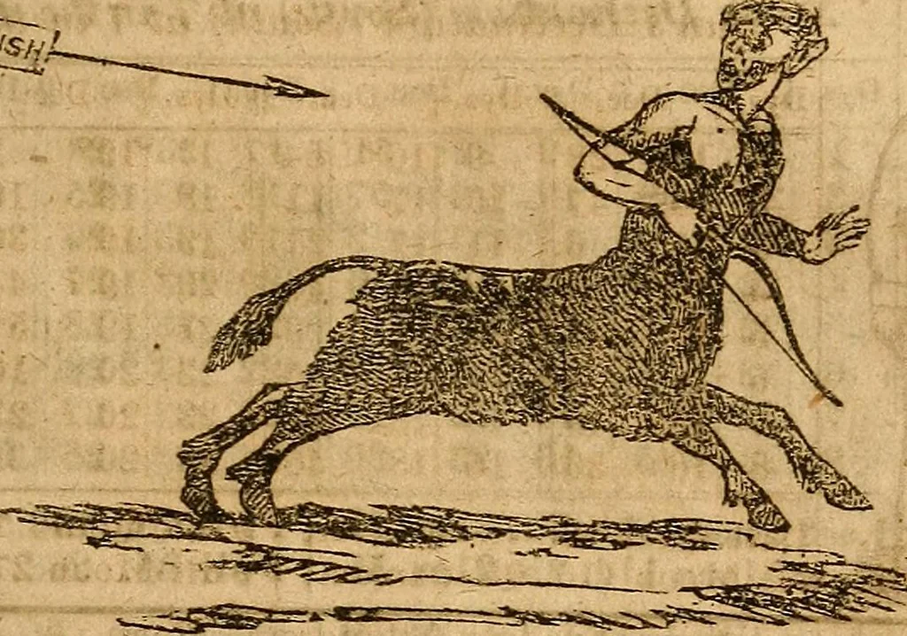 An illustration from New England Anti-Masonic almanac for the year of Our Lord 1833, 1832, leaf 32