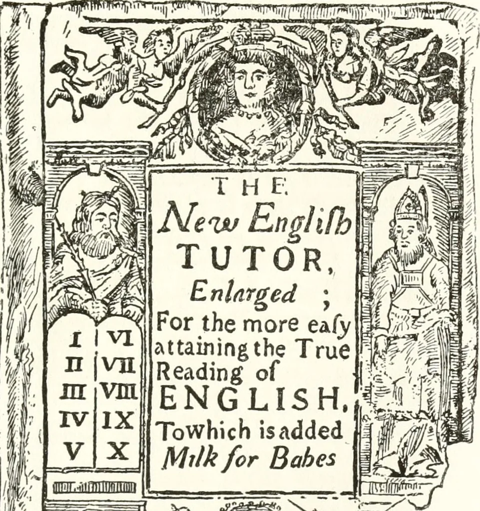 An illustration from The New-England primer; a history of its origin and development; with a reprint of the unique copy of the earliest known edition and many facsimile illustrations and reproductions, 1897, leaf 192