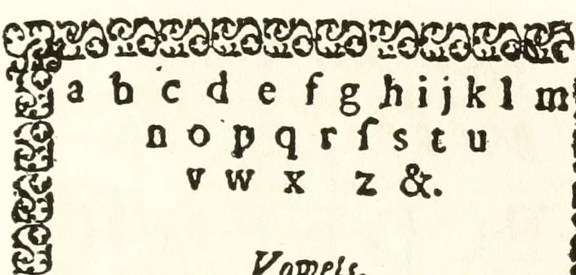 An illustration from The New-England primer; a history of its origin and development; with a reprint of the unique copy of the earliest known edition and many facsimile illustrations and reproductions, 1897, leaf 194