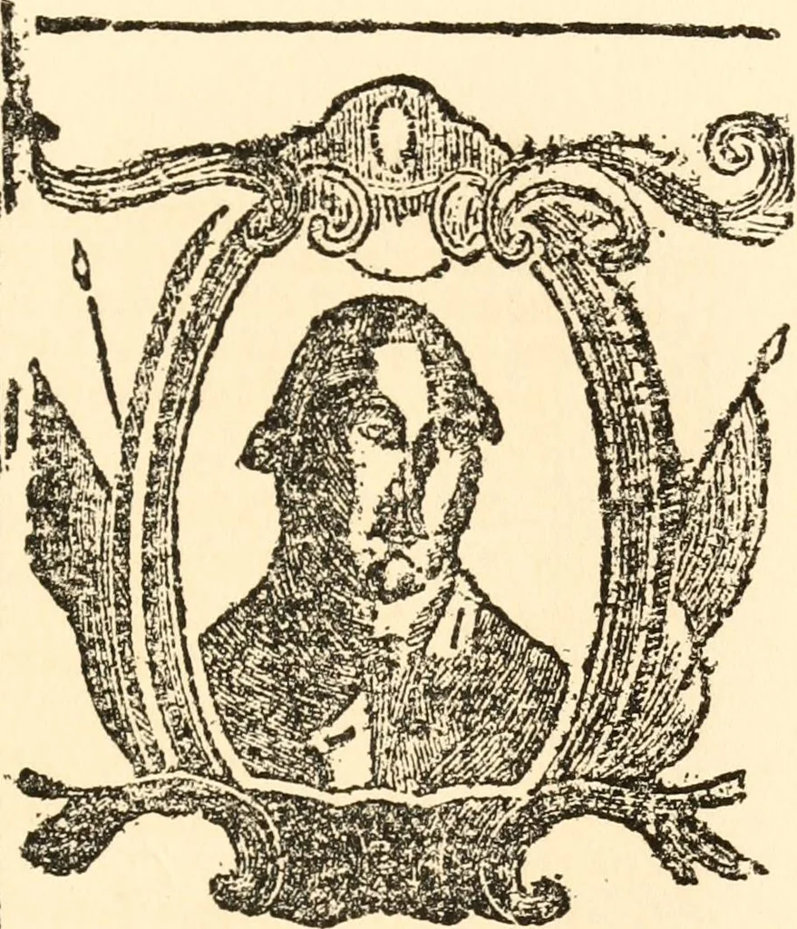 An illustration from The New-England primer; a history of its origin and development; with a reprint of the unique copy of the earliest known edition and many facsimile illustrations and reproductions, 1897, leaf 230
