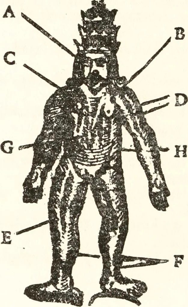 An illustration from The New-England primer; a history of its origin and development; with a reprint of the unique copy of the earliest known edition and many facsimile illustrations and reproductions, 1897, leaf 307