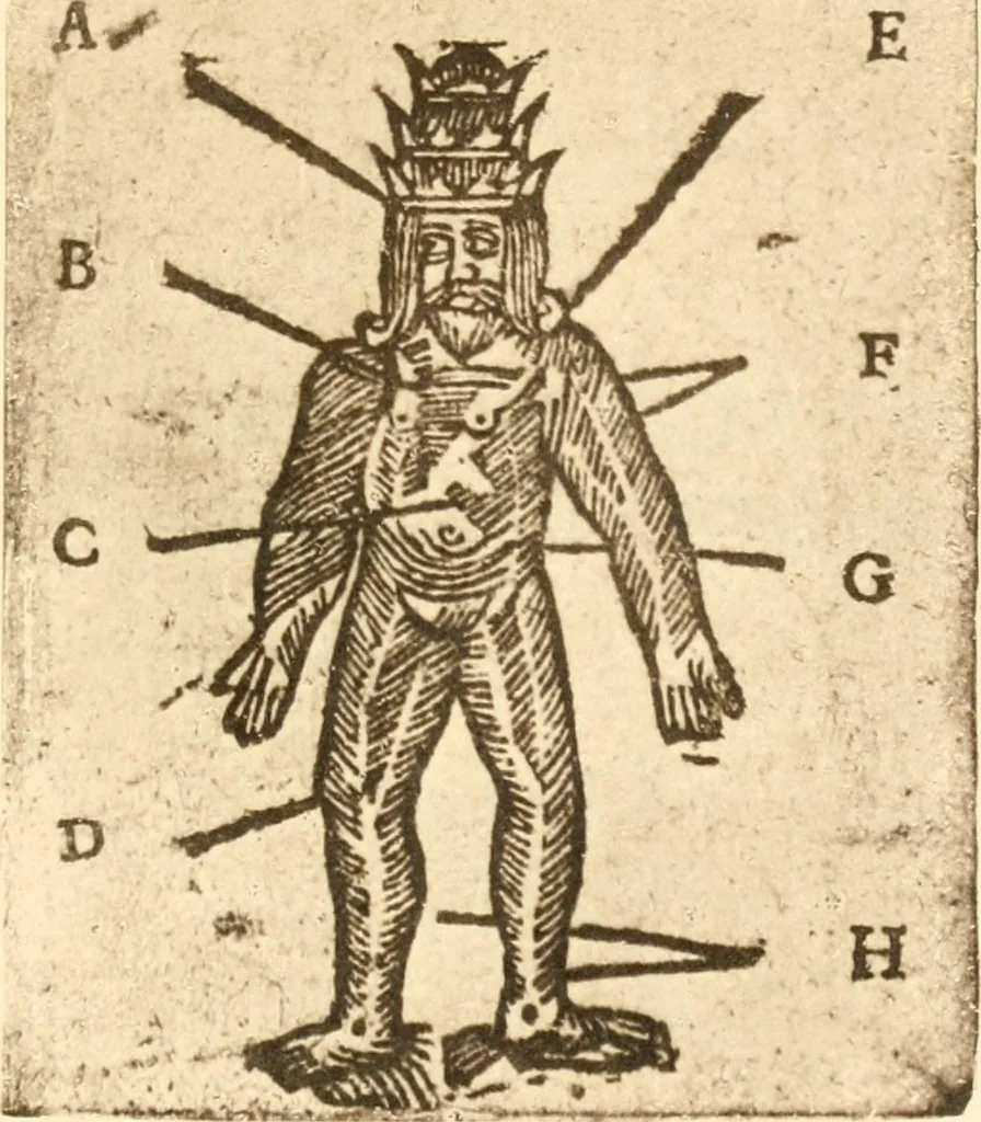 An illustration from The New-England primer; a history of its origin and development; with a reprint of the unique copy of the earliest known edition and many facsimile illustrations and reproductions, 1897, leaf 308
