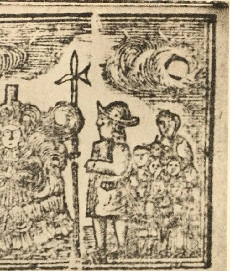 An illustration from The New-England primer; a history of its origin and development; with a reprint of the unique copy of the earliest known edition and many facsimile illustrations and reproductions, 1897, leaf 313