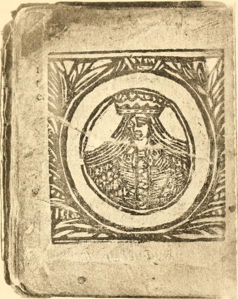An illustration from The New-England primer; a history of its origin and development; with a reprint of the unique copy of the earliest known edition and many facsimile illustrations and reproductions, 1897, leaf 92