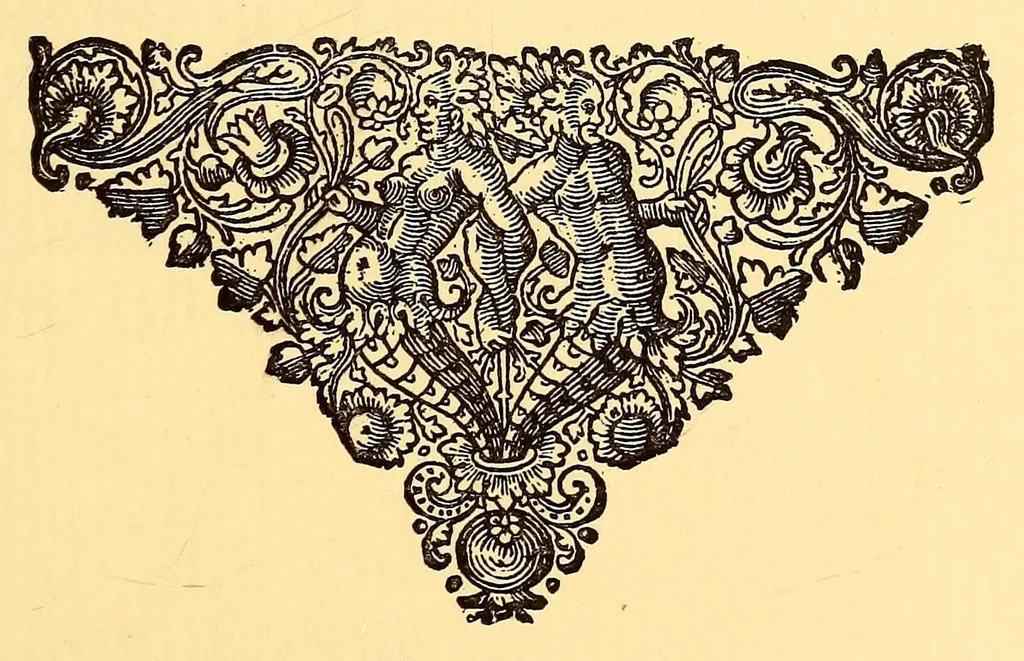 An illustration from The new English Canaan of Thomas Morton, 1883, leaf 125