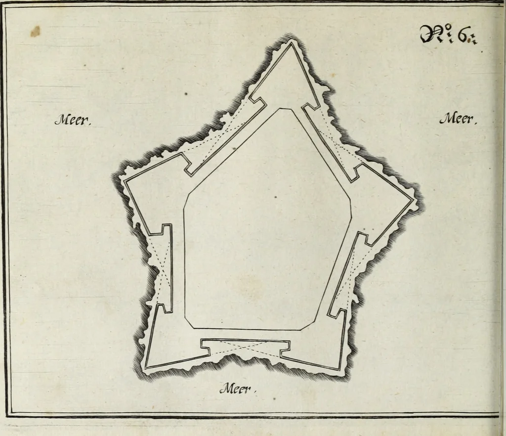 An illustration from Newes itinerarium Italiae : in welchem der Reisende nicht allein gründtlichen Bericht, durch die herzlichste namhaffteste Örter Italiae sein Reiss wol zubestellen, sonder es wirdt jhme auch gantz eygentlich beschriben, was allda als in einem Lustgarten di Europe ... an Sitten vnd Gewonheiten, im Geistlichen vnd Politischen, an mechanischen Wercken zu Land vnd zu Wasser, vnd also an Gebäwen ... denckwürdig zu sehen : alles ... an Tag gegeben ..., 1627, leaf 222