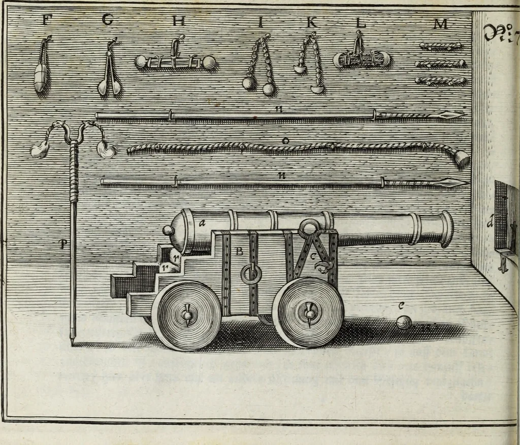 An illustration from Newes itinerarium Italiae : in welchem der Reisende nicht allein gründtlichen Bericht, durch die herzlichste namhaffteste Örter Italiae sein Reiss wol zubestellen, sonder es wirdt jhme auch gantz eygentlich beschriben, was allda als in einem Lustgarten di Europe ... an Sitten vnd Gewonheiten, im Geistlichen vnd Politischen, an mechanischen Wercken zu Land vnd zu Wasser, vnd also an Gebäwen ... denckwürdig zu sehen : alles ... an Tag gegeben ..., 1627, leaf 276