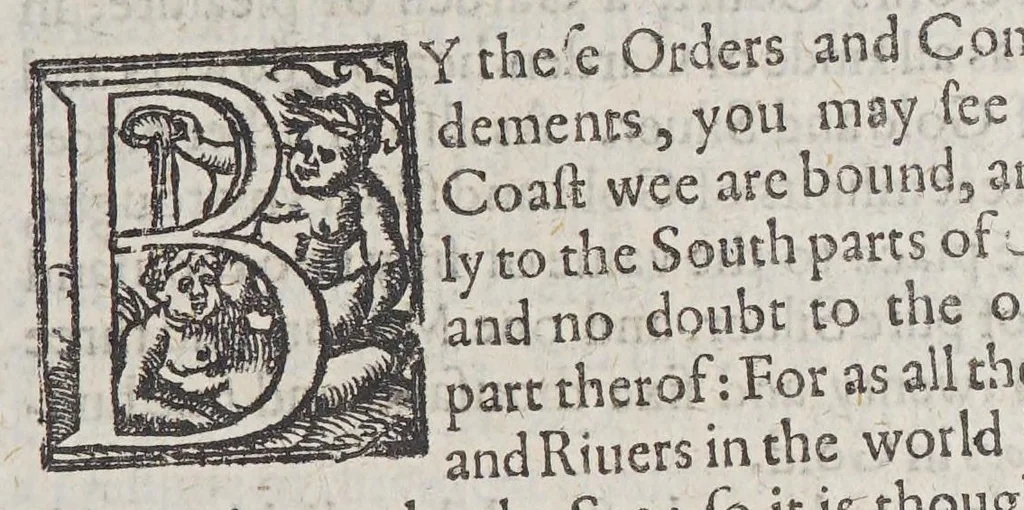 An illustration from Newes of Sr. Walter Rauleigh. With the true description of Guiana: : as also a relation of the excellent gouernment, and much hope of the prosperity of the voyage., 1618, leaf 39