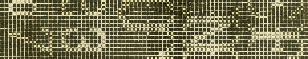 An illustration from The new filet crochet book; original designs which may be used also for cross-stitch and beadwork, with patterns represented in a new way, 1912, leaf 36