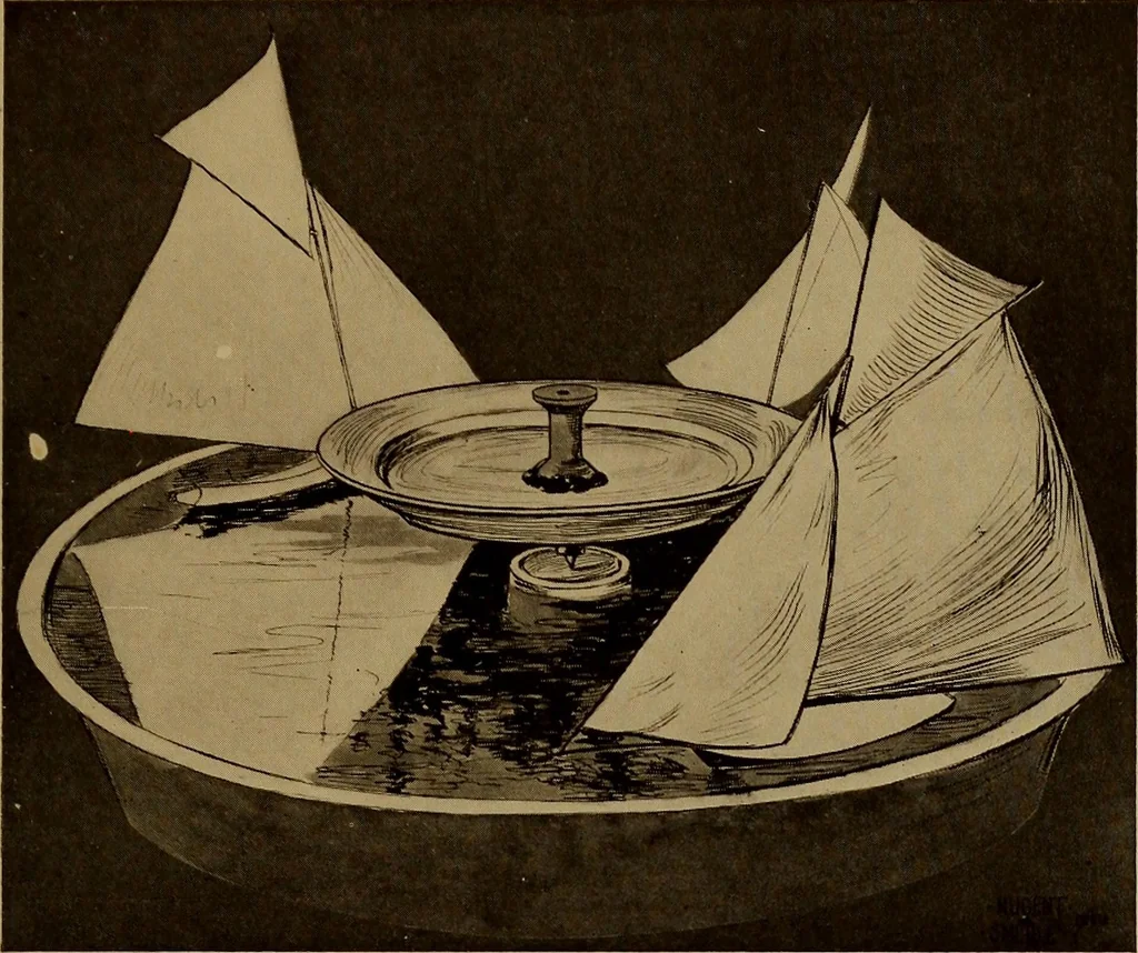 An illustration from New games and amusements for young and old alike, 1905, leaf 160