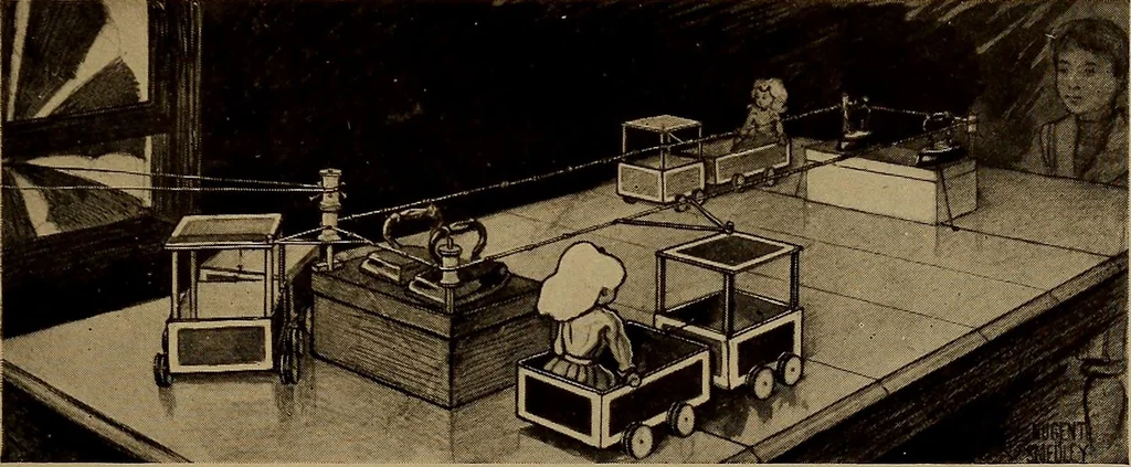 An illustration from New games and amusements for young and old alike, 1905, leaf 264