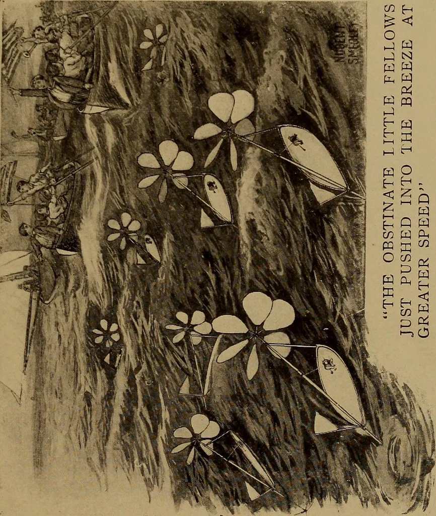 An illustration from New games and amusements for young and old alike, 1905, leaf 276