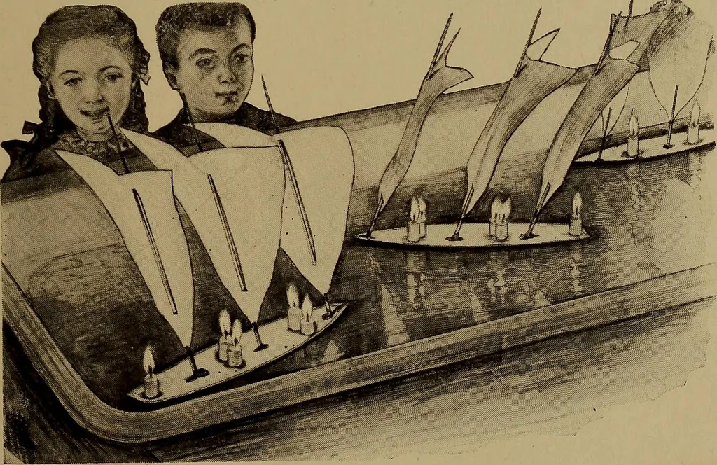 An illustration from New games and amusements for young and old alike, 1905, leaf 288