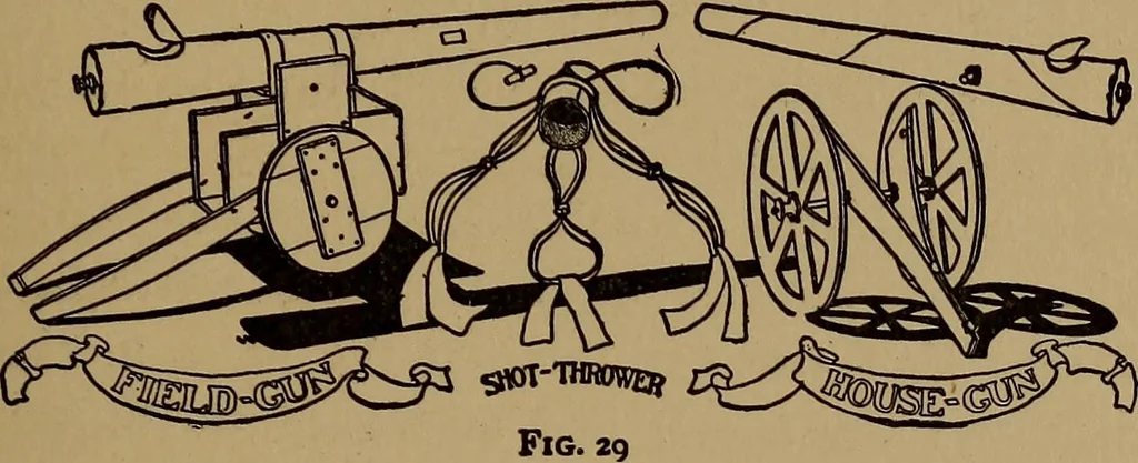 An illustration from New games and amusements for young and old alike, 1905, leaf 308