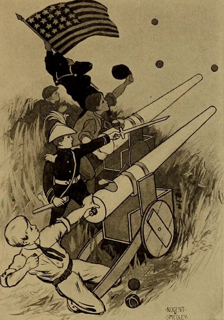 An illustration from New games and amusements for young and old alike, 1905, leaf 310