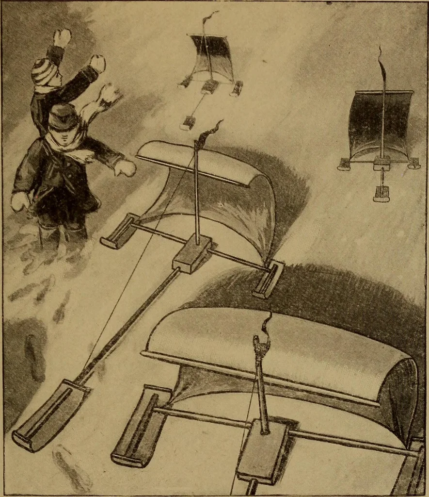 An illustration from New games and amusements for young and old alike, 1905, leaf 322