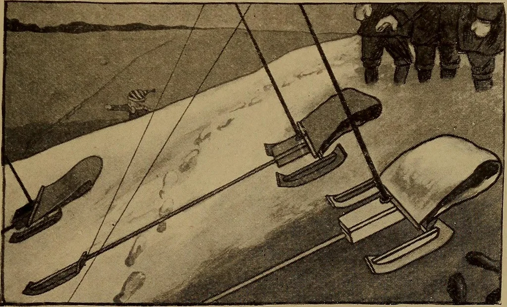 An illustration from New games and amusements for young and old alike, 1905, leaf 322