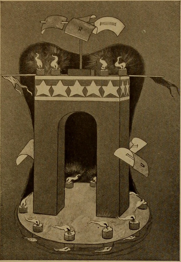 An illustration from New games and amusements for young and old alike, 1905, leaf 334