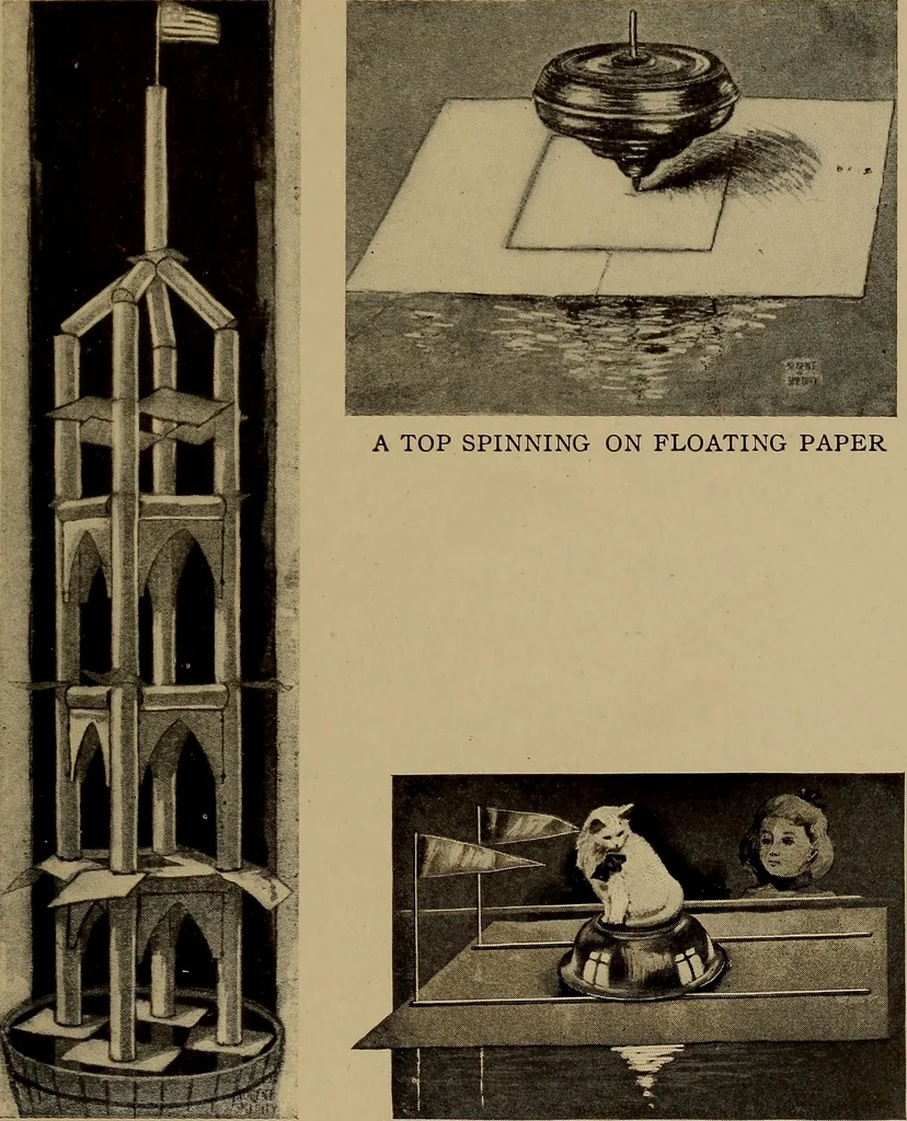 An illustration from New games and amusements for young and old alike, 1905, leaf 338