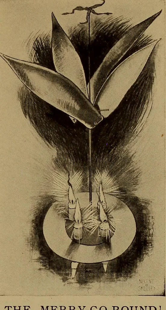 An illustration from New games and amusements for young and old alike, 1905, leaf 348