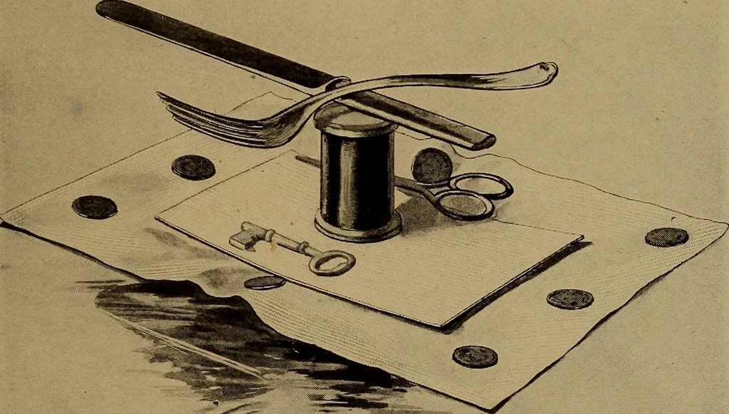 An illustration from New games and amusements for young and old alike, 1905, leaf 348