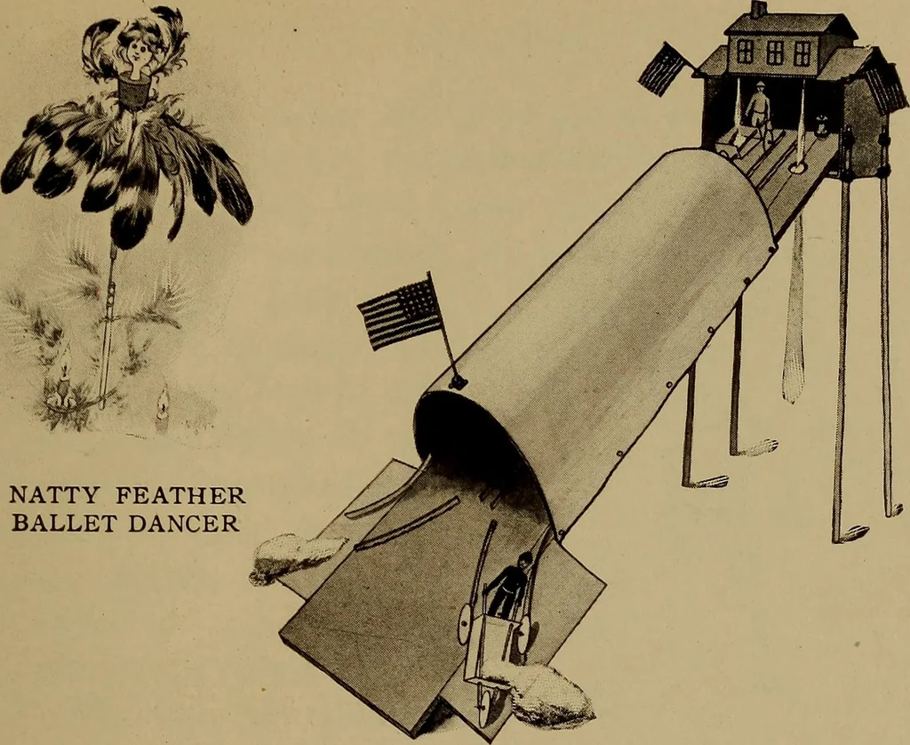 An illustration from New games and amusements for young and old alike, 1905, leaf 358