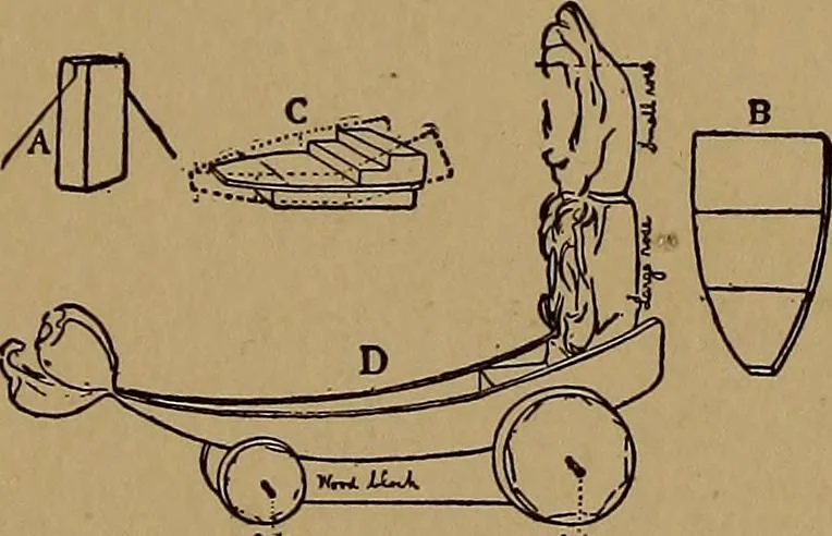 An illustration from New games and amusements for young and old alike, 1905, leaf 384