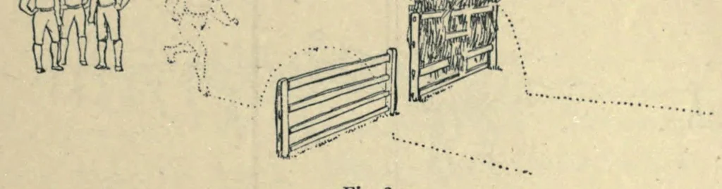 An illustration from New games & sports for schools, clubs, & gymnasia, with and without apparatus, 1895, leaf 69