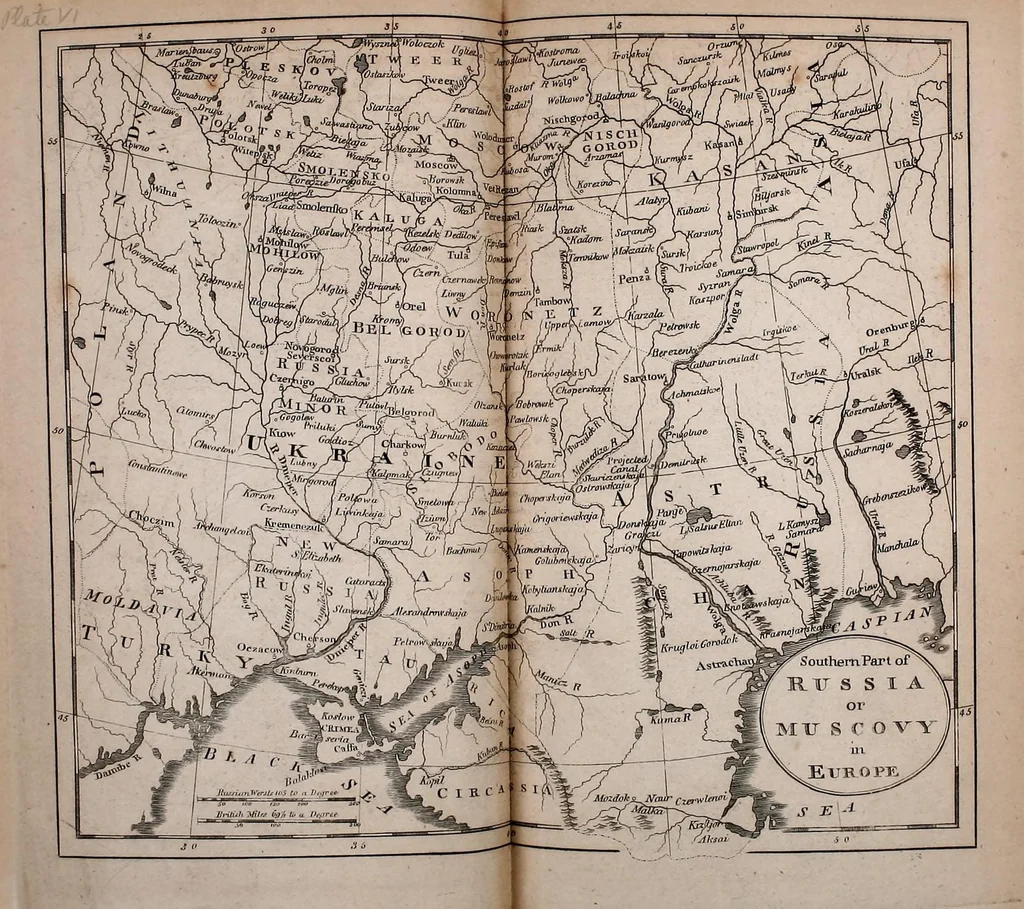 An illustration from A new geographical, historical, and commercial grammar : and present state of the several kingdoms of the world ... : to which are added, 1. a geographical index, with the names of places alphabetically arranged. 2. A chronological table of remarkable events from the creation to the present time. 3. A list of men of learning and science, 1815, leaf 27