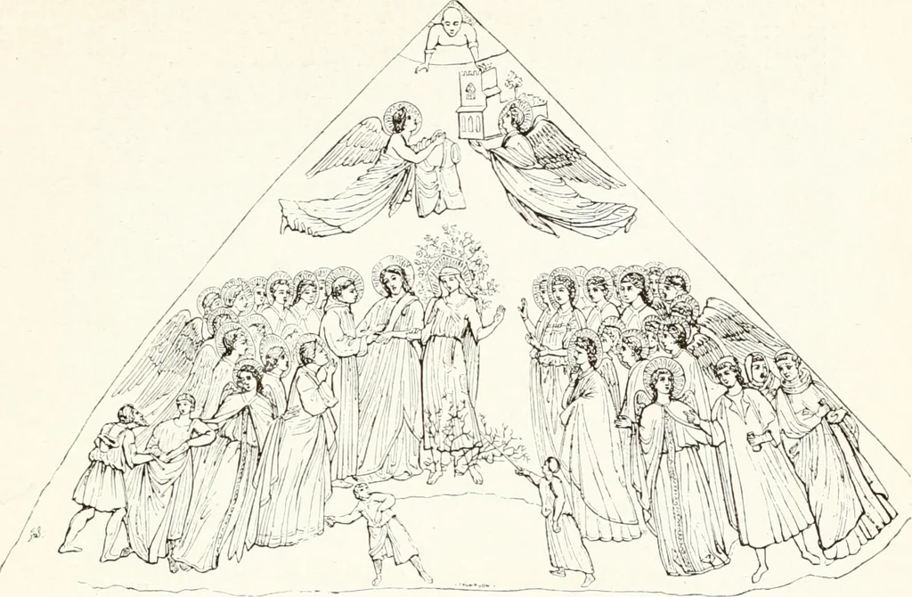 An illustration from A new history of painting in Italy : from the II to the XVI century, 1908, leaf 254