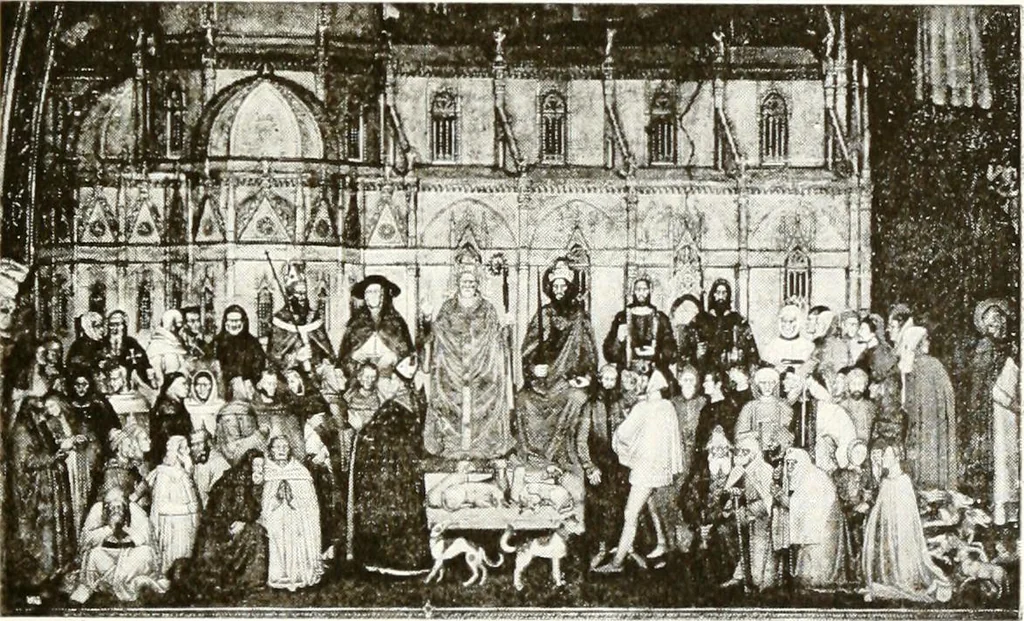 An illustration from A new history of painting in Italy : from the II to the XVI century, 1908, leaf 376