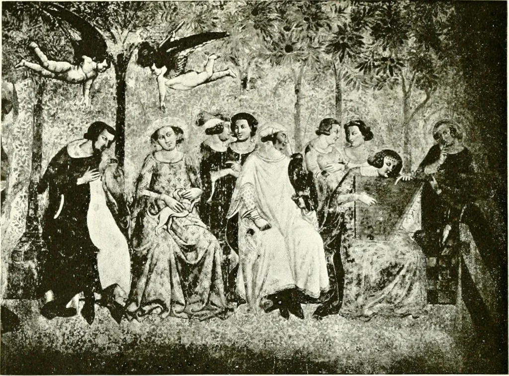 An illustration from A new history of painting in Italy : from the II to the XVI century, 1908, leaf 445