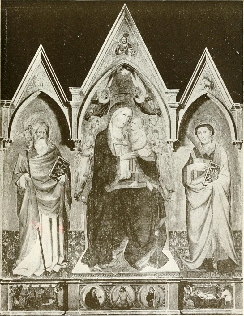 An illustration from A new history of painting in Italy : from the II to the XVI century, 1908, leaf 466