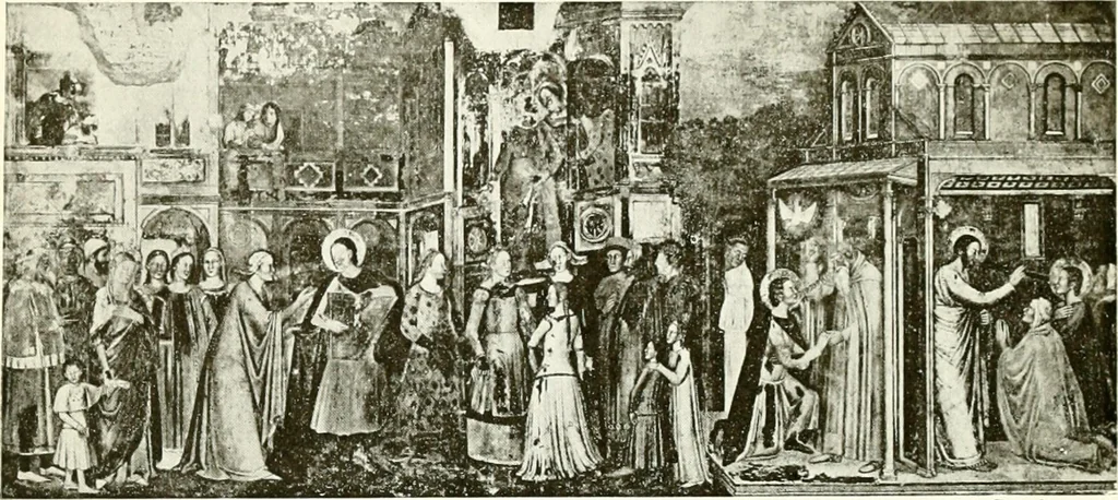 An illustration from A new history of painting in Italy : from the II to the XVI century, 1908, leaf 467