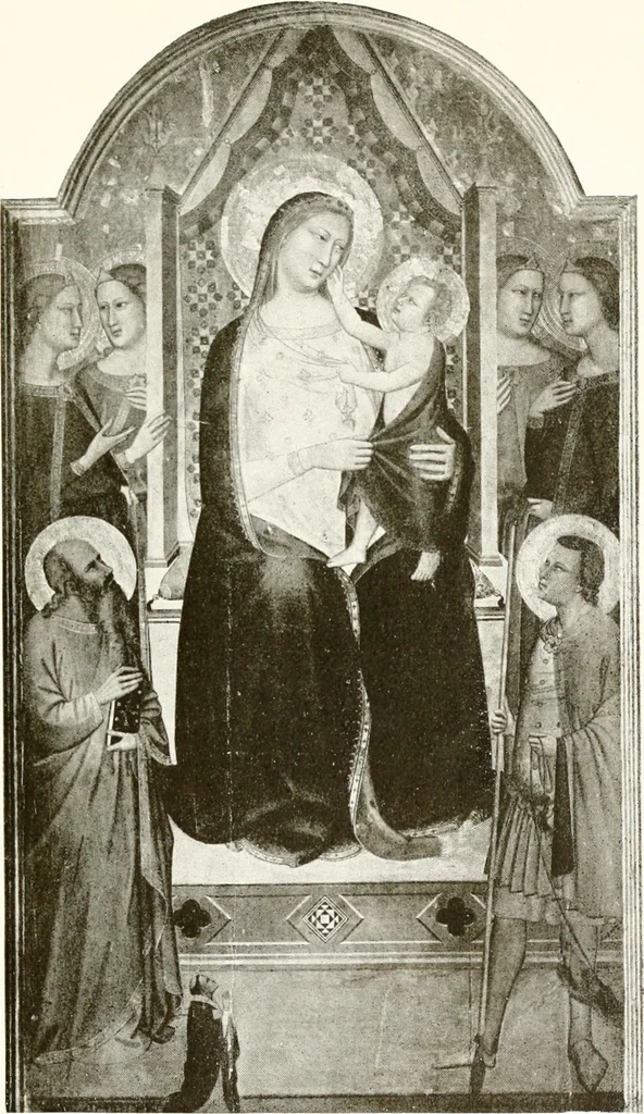 An illustration from A new history of painting in Italy : from the II to the XVI century, 1908, leaf 498