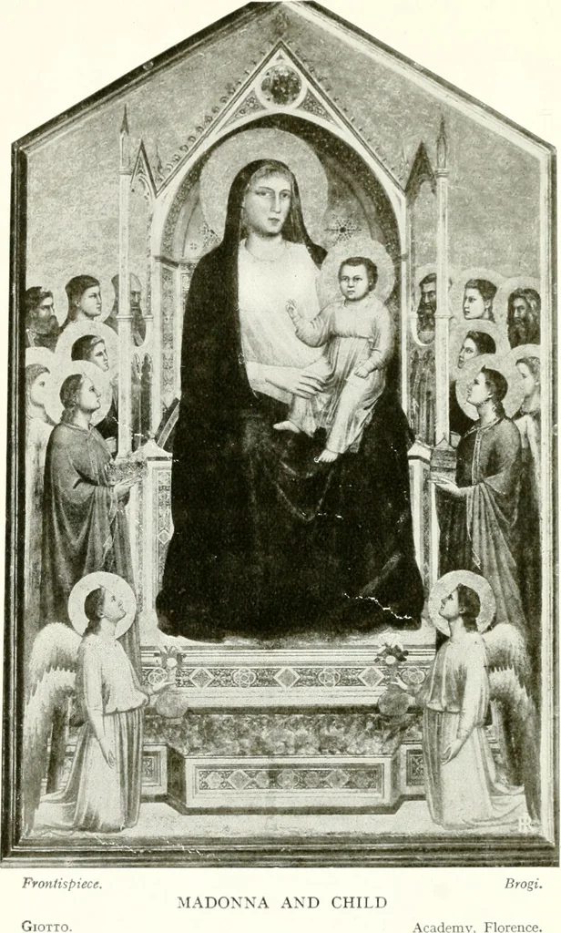 An illustration from A new history of painting in Italy : from the II to the XVI century, 1908, leaf 9