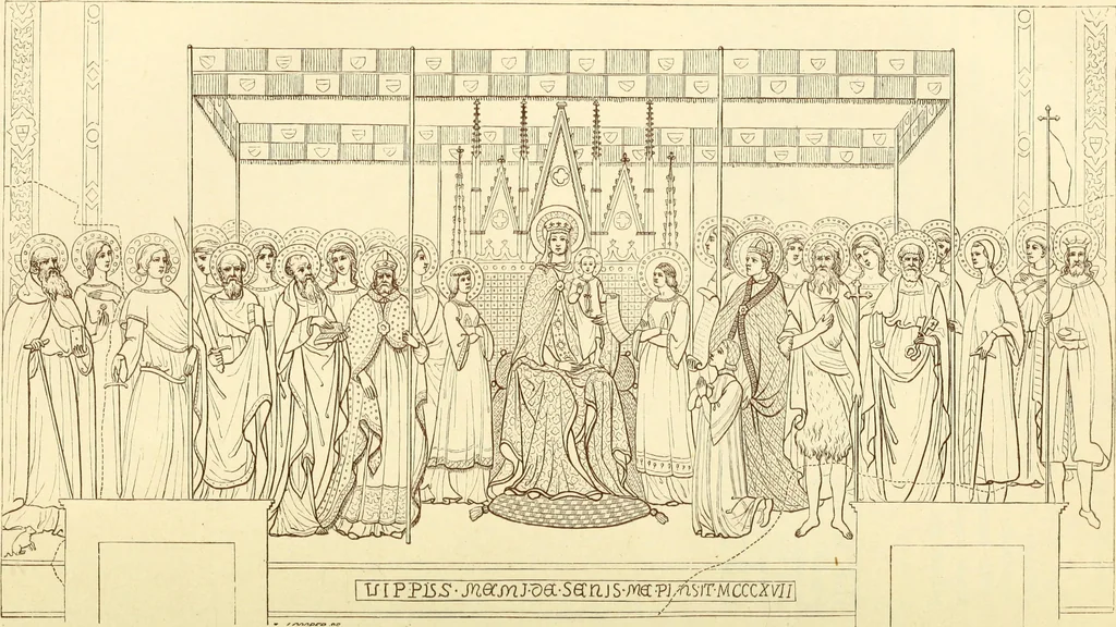 An illustration from A new history of painting in Italy, from the second to the sixteenth century, 1864, leaf 127