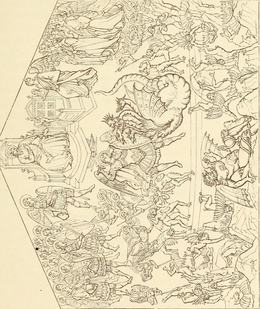 An illustration from A new history of painting in Italy, from the second to the sixteenth century, 1864, leaf 26