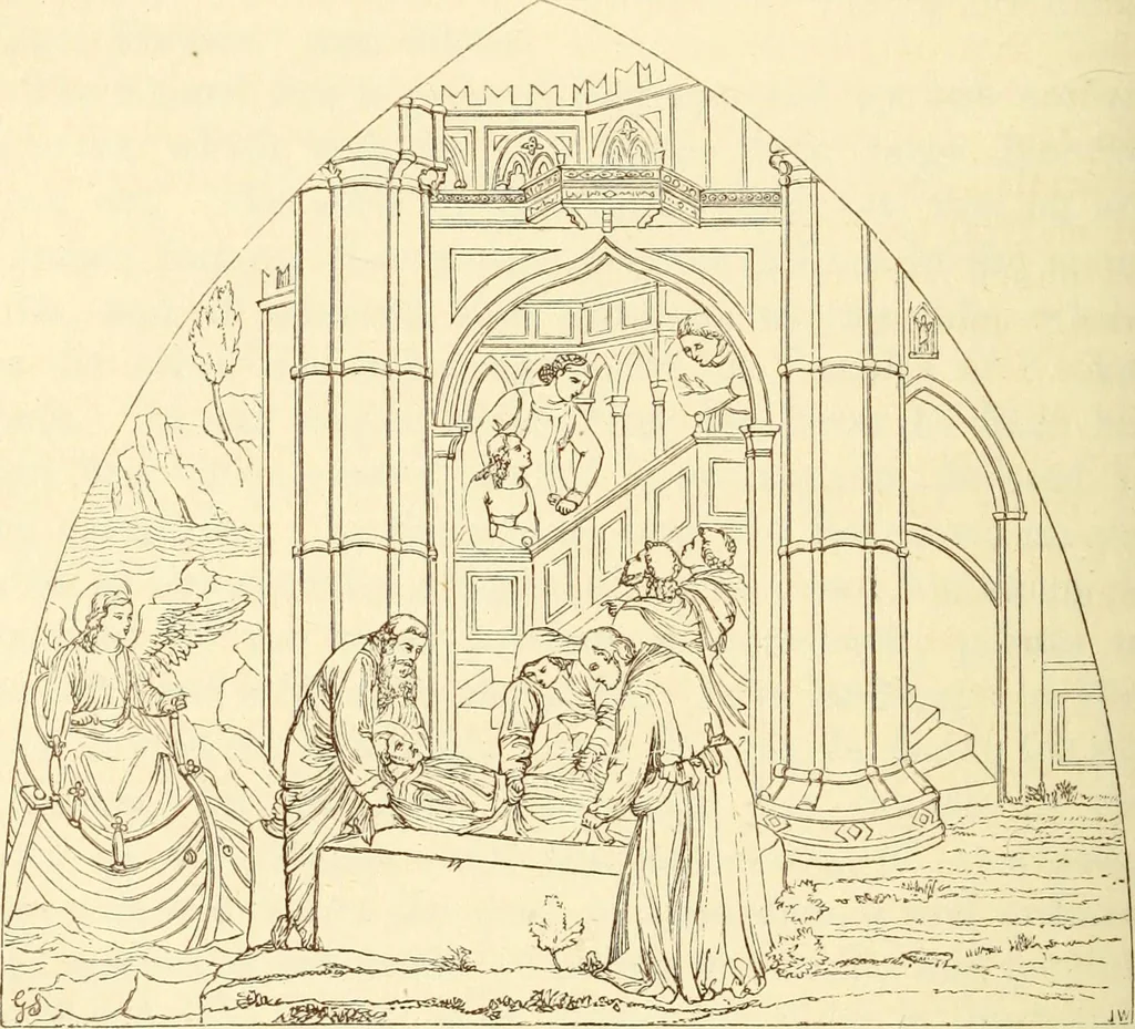 An illustration from A new history of painting in Italy, from the second to the sixteenth century, 1864, leaf 267