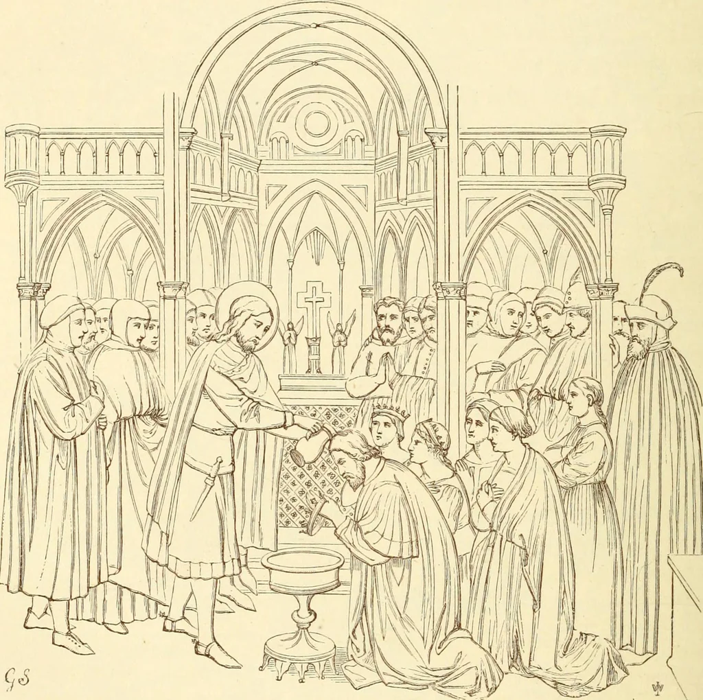 An illustration from A new history of painting in Italy, from the second to the sixteenth century, 1864, leaf 277