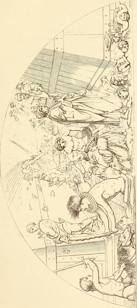 An illustration from A new history of painting in Italy, from the second to the sixteenth century, 1864, leaf 332