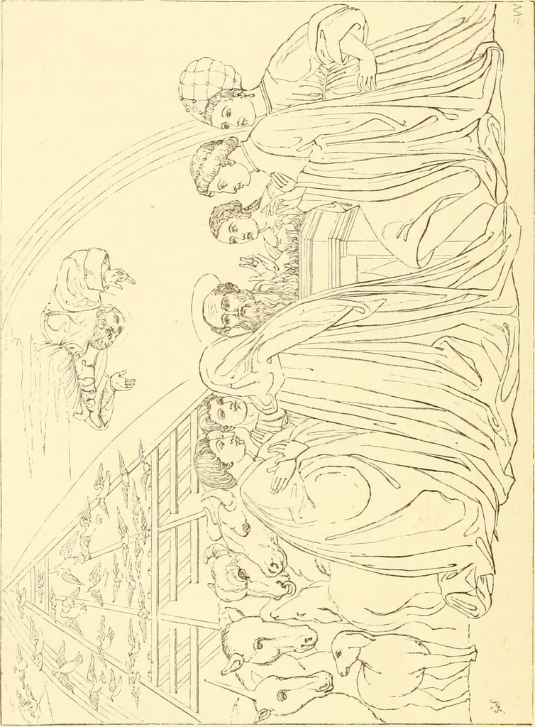 An illustration from A new history of painting in Italy, from the second to the sixteenth century, 1864, leaf 335