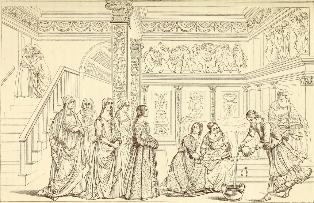 An illustration from A new history of painting in Italy, from the second to the sixteenth century, 1864, leaf 542