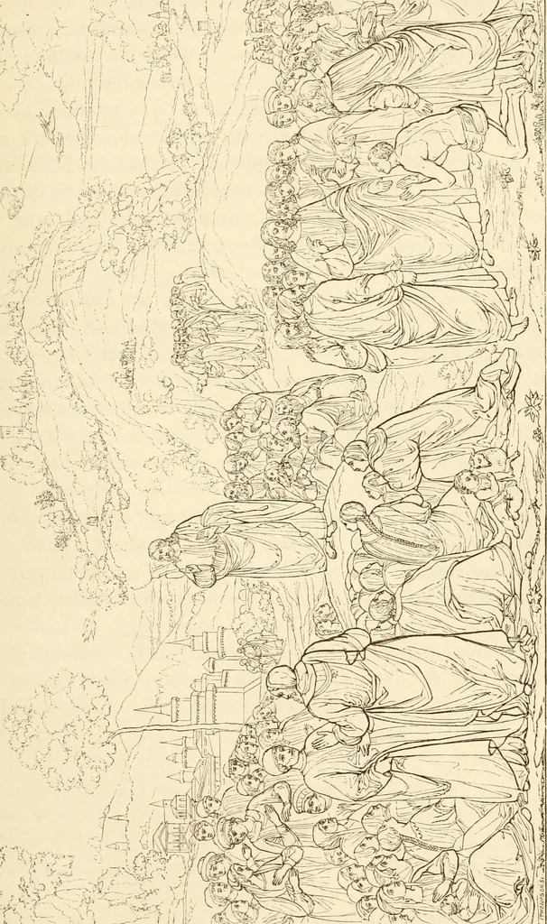 An illustration from A new history of painting in Italy, from the second to the sixteenth century, 1864, leaf 588