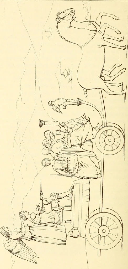 An illustration from A new history of painting in Italy, from the second to the sixteenth century, 1864, leaf 615